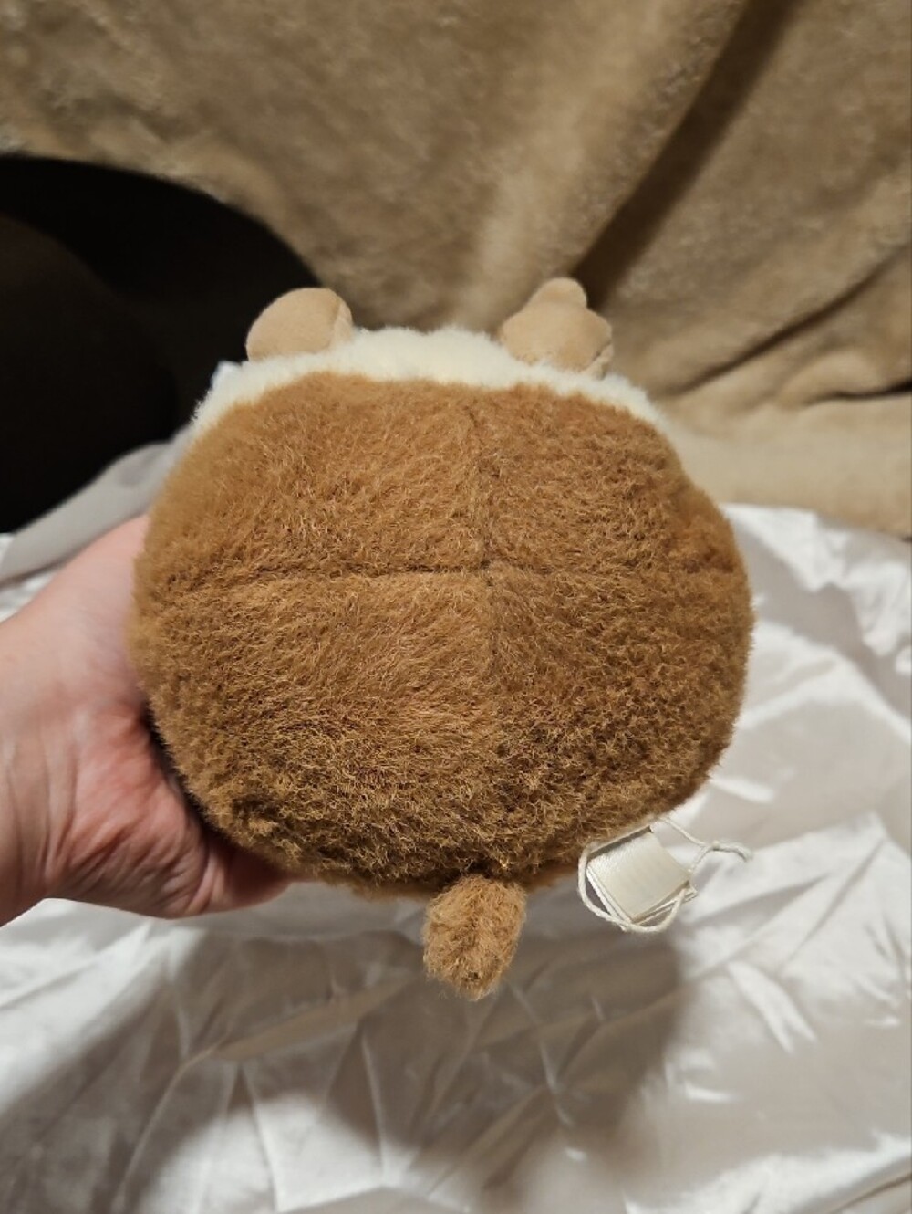 Jellycat Brown and Cream Hamster Plush - Picture 7 of 7